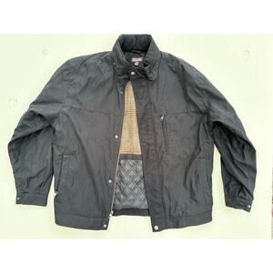 "Micheal Khors jacket mens medium black soft shelljacket"